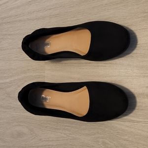 Brash Suede Black Dress Shoes